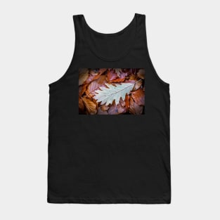 Oak Leaf on Beech Leaves Tank Top